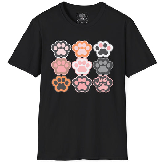 9 Lives (Cat Paws) T-Shirt