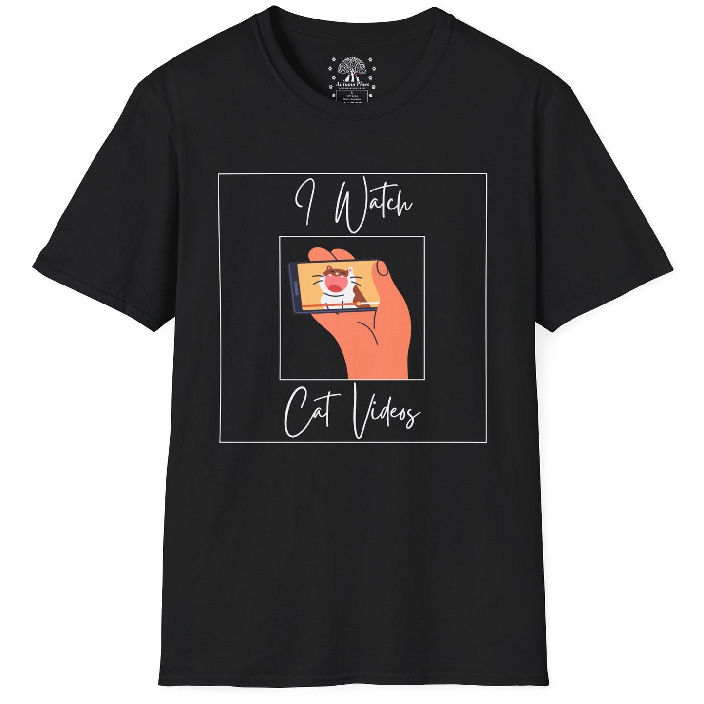 I Watch Cat Videos T-Shirt