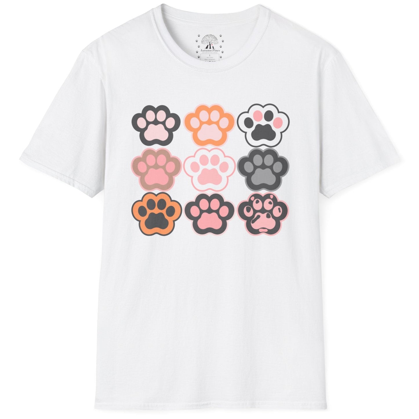 9 Lives (Cat Paws) T-Shirt