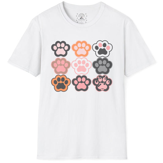 9 Lives (Cat Paws) T-Shirt
