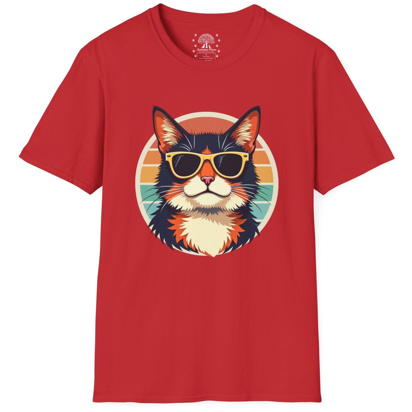Cool Sunset Cat T-Shirt
