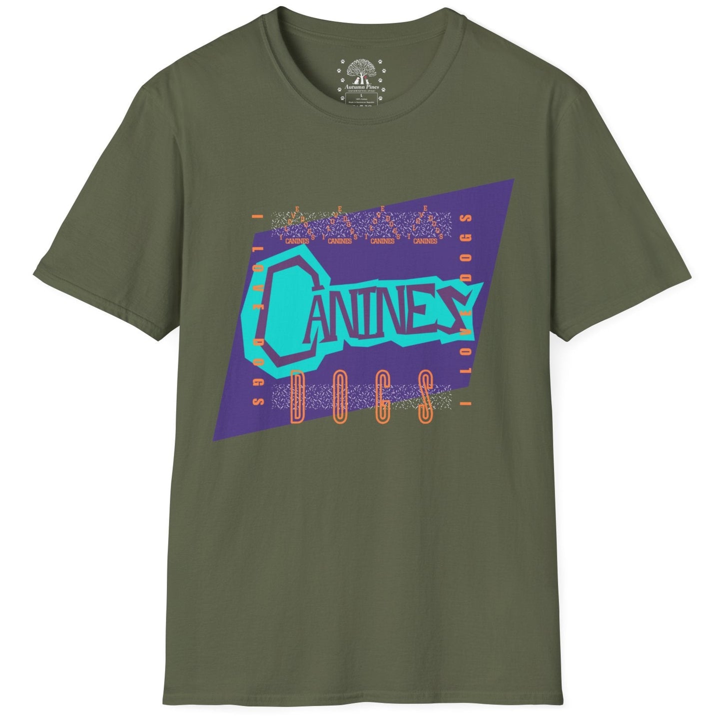 90's Canine I Love Dogs T-Shirt