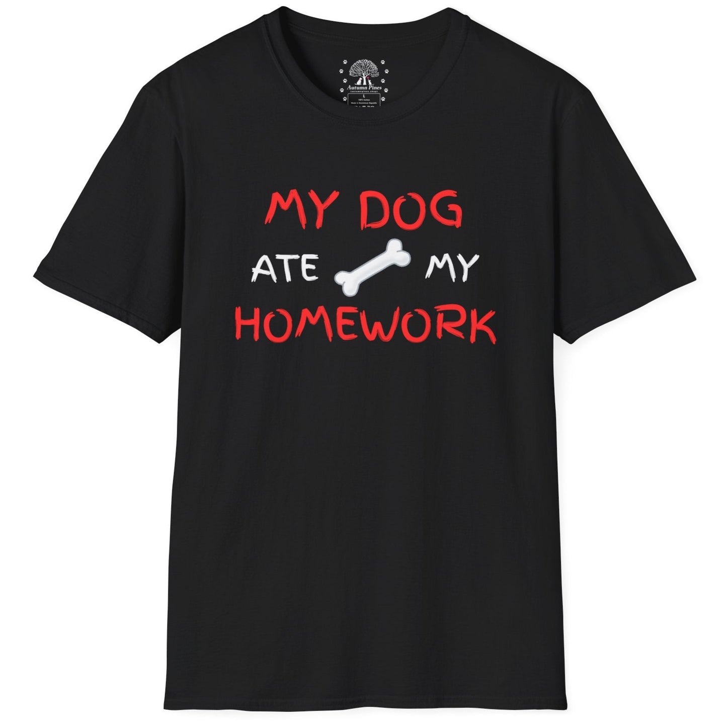 My Dog Ate My Homework T-Shirt