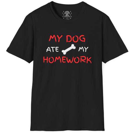My Dog Ate My Homework T-Shirt