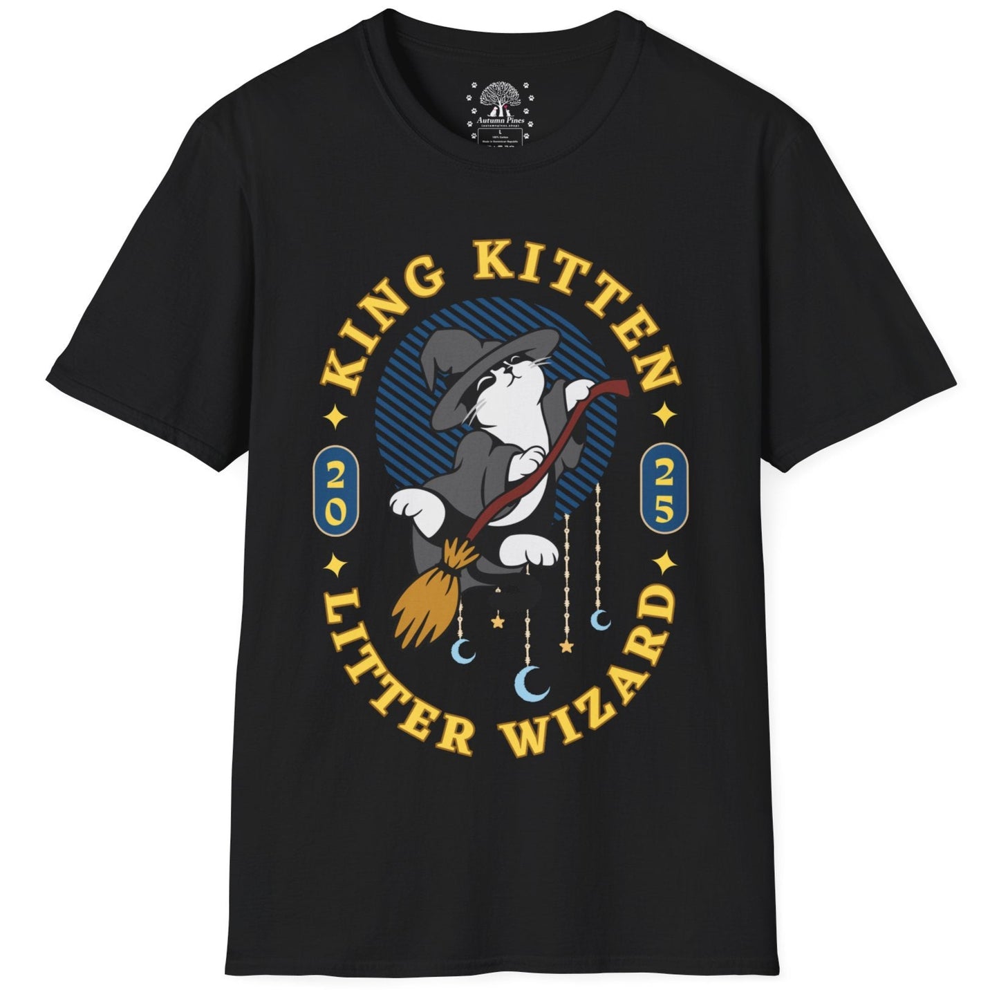 King Kitten Litter Wizard T-Shirt