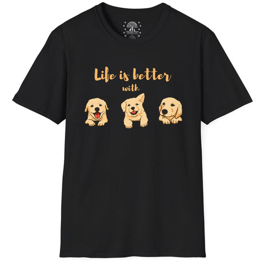 Life's Is Better With Dogs T-Shirt