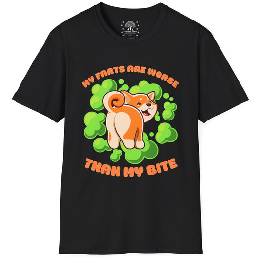 Farts Worst Than My Bite T-Shirt
