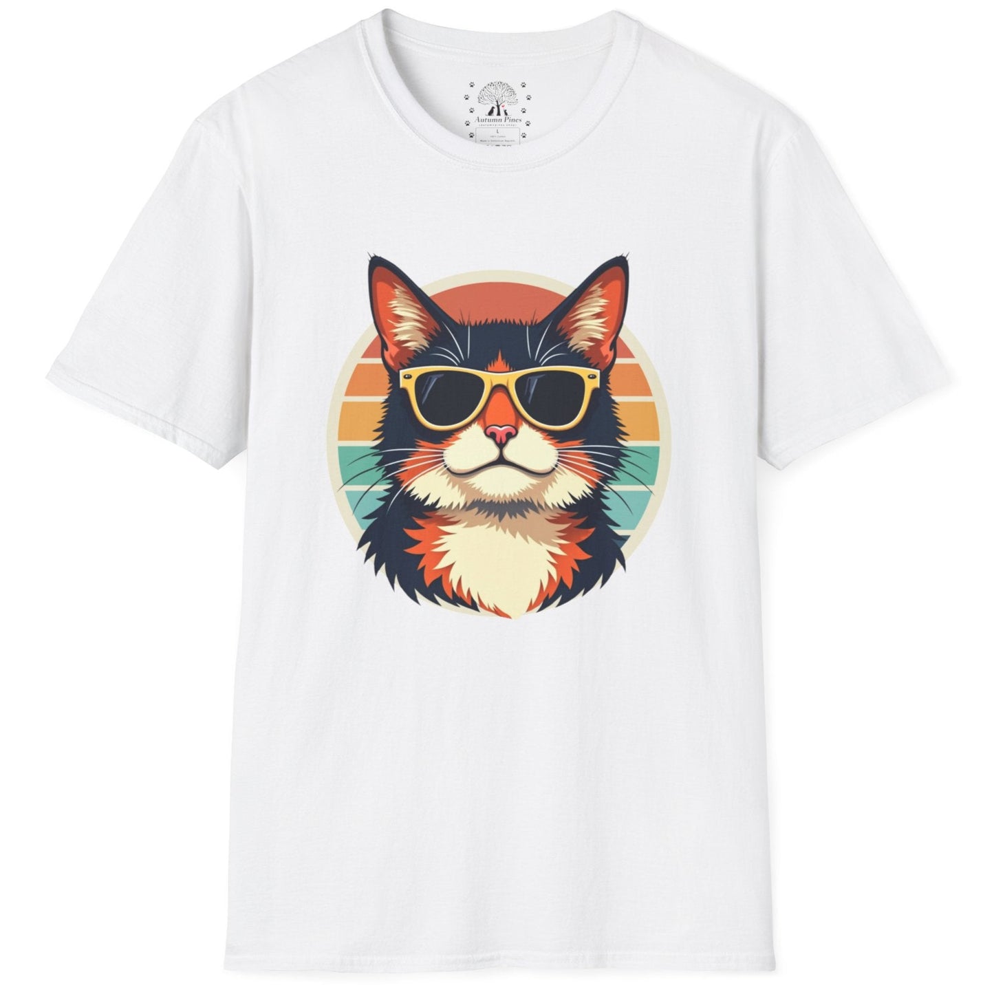 Cool Sunset Cat T-Shirt
