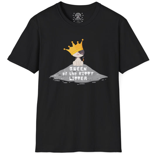 Queen Of The Kitty Litter T-Shirt
