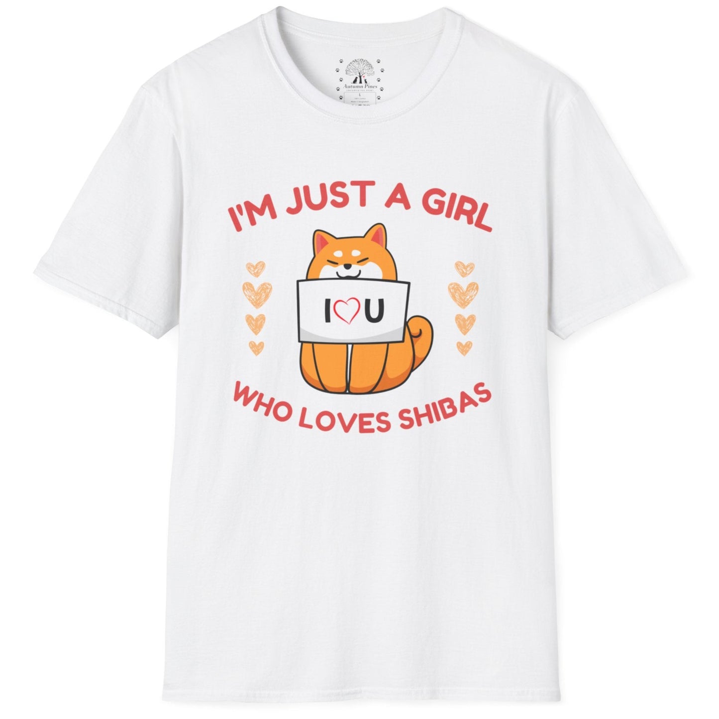 I'm Just A Girl Who Loves Shiba's T-Shirt