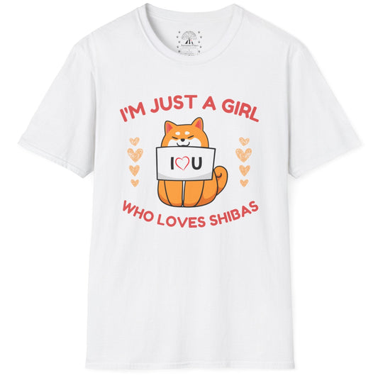 I'm Just A Girl Who Loves Shiba's T-Shirt