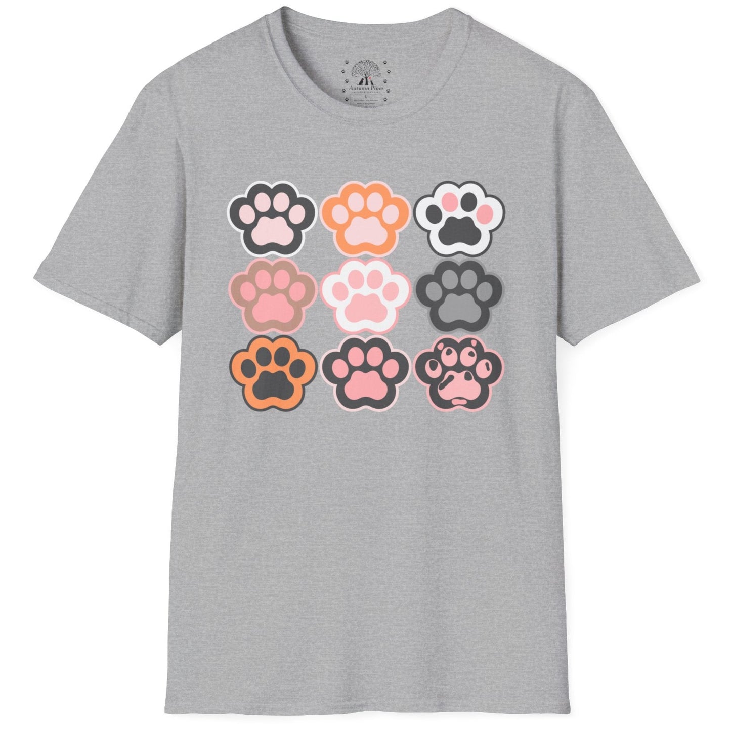 9 Lives (Cat Paws) T-Shirt
