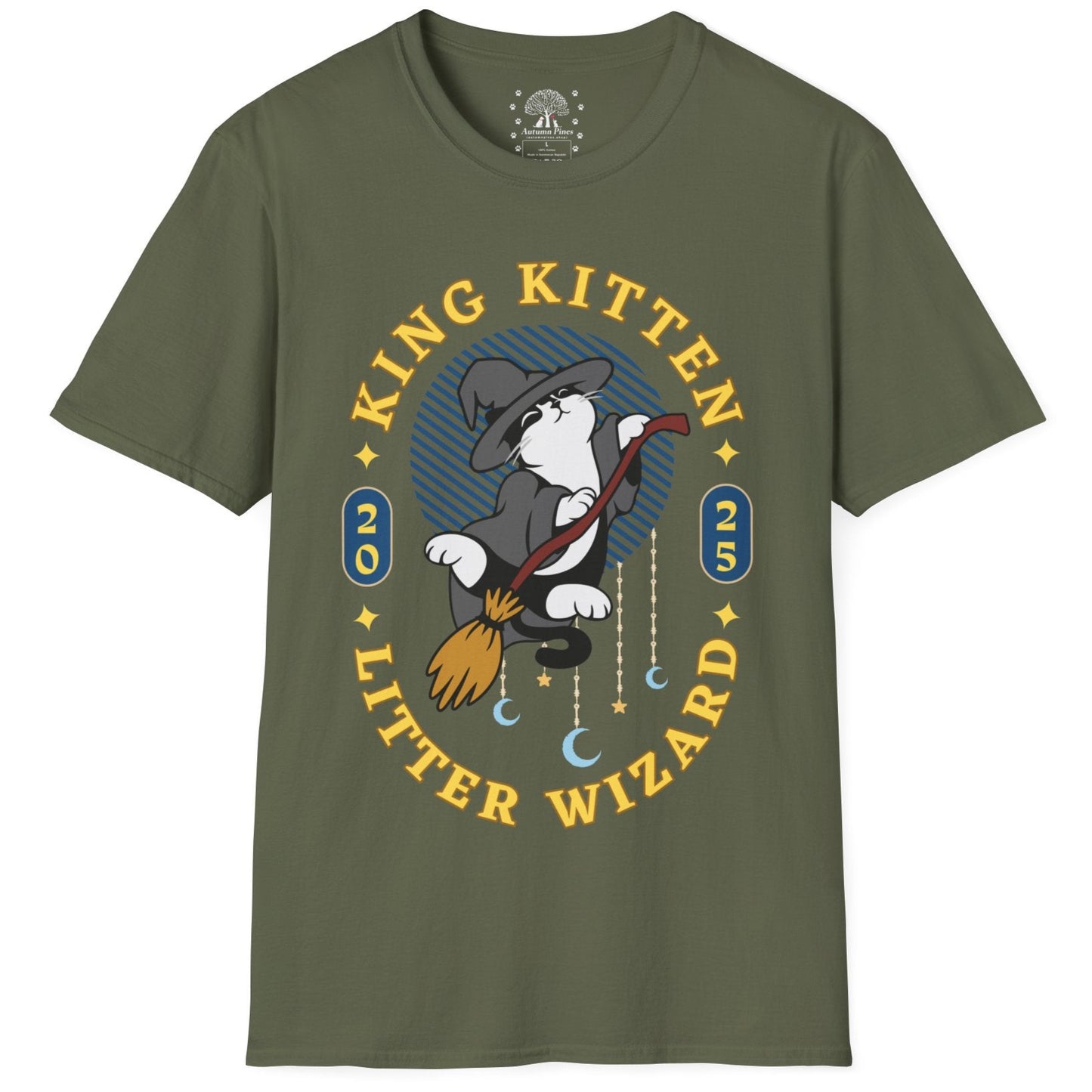 King Kitten Litter Wizard T-Shirt