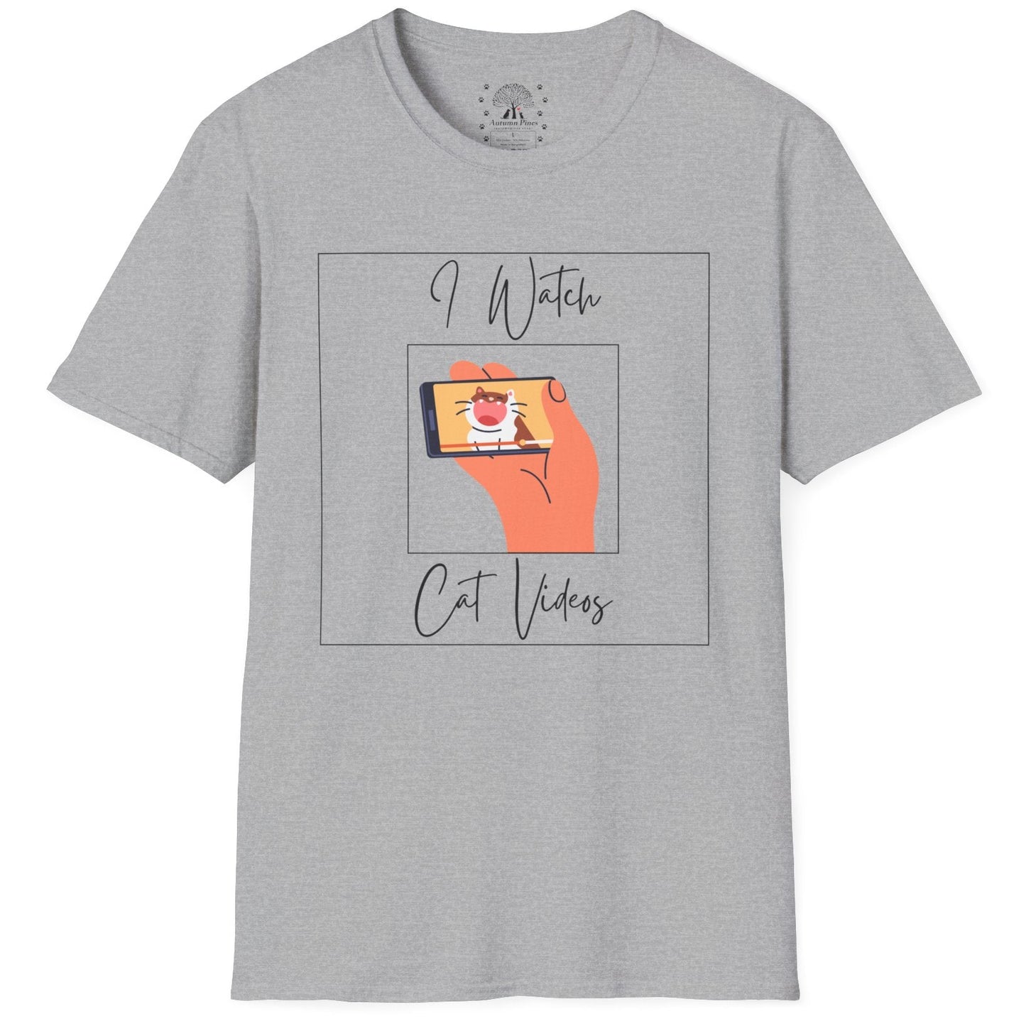 I Watch Cat Videos T-Shirt