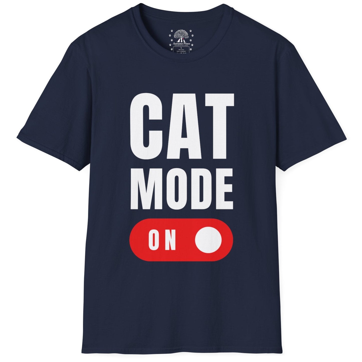 Cat Mode On T-Shirt