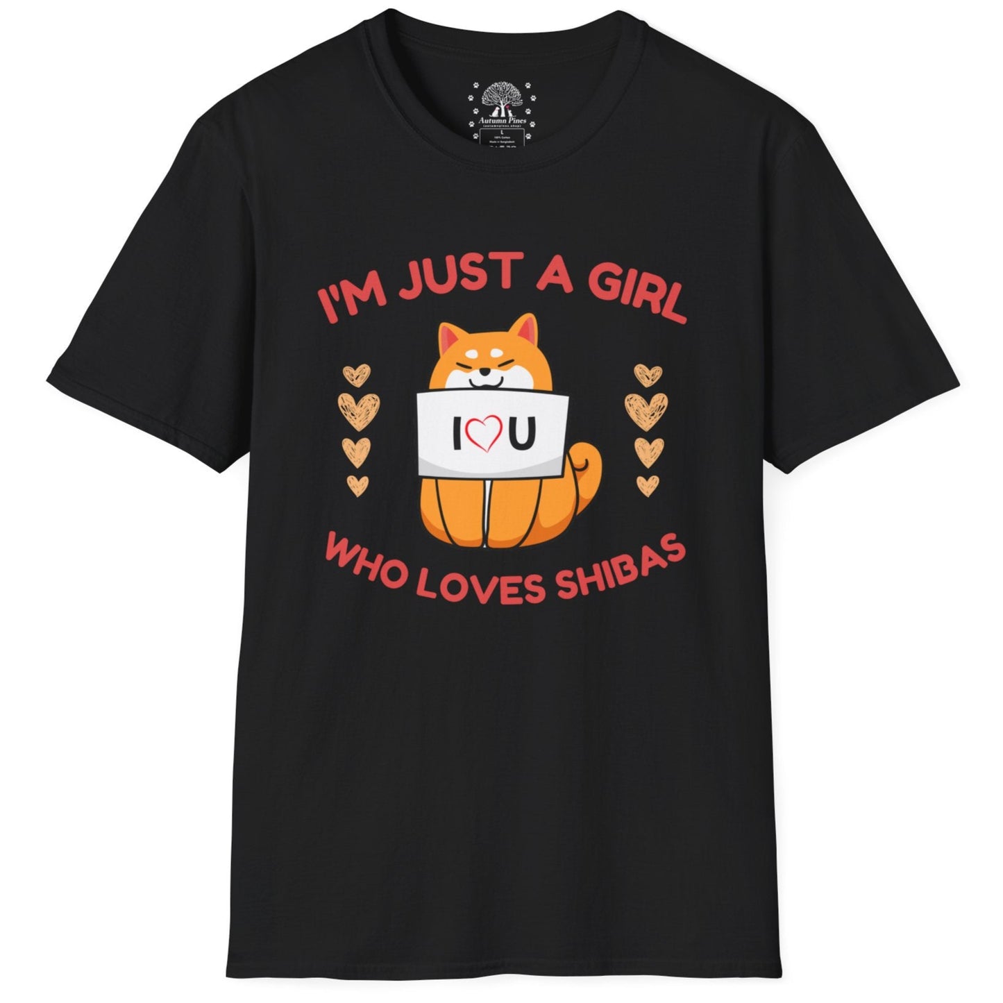 I'm Just A Girl Who Loves Shiba's T-Shirt
