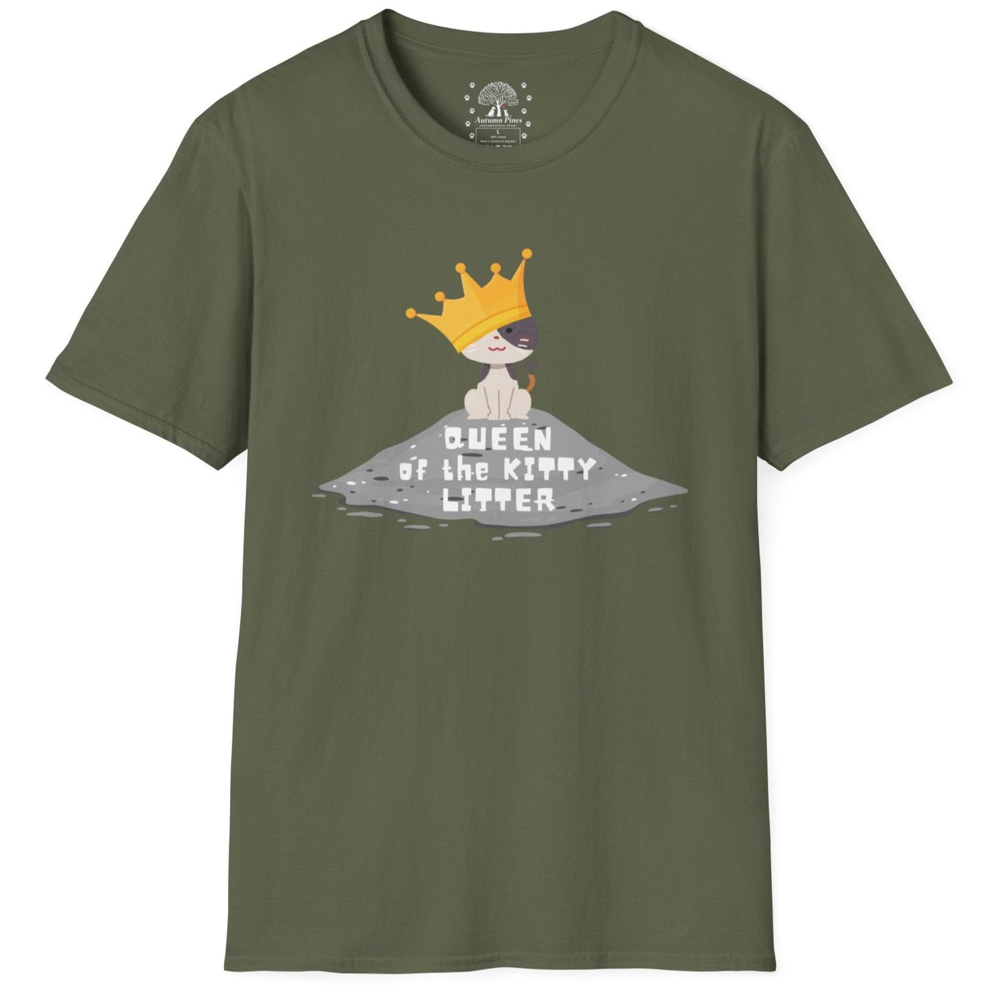 Queen Of The Kitty Litter T-Shirt