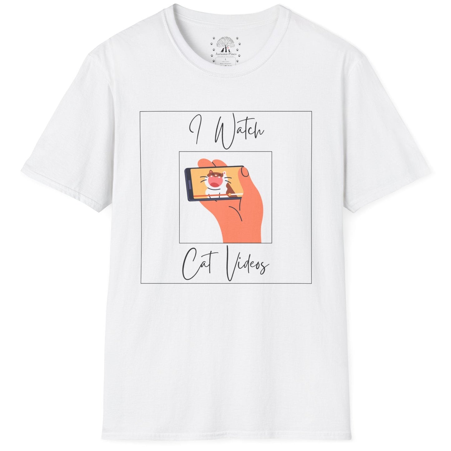 I Watch Cat Videos T-Shirt