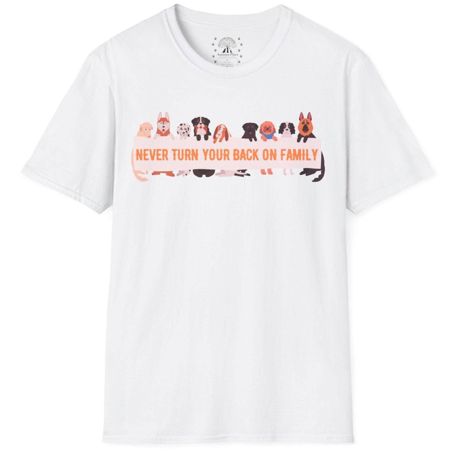 Never Turn Your Back On Family T-Shirt