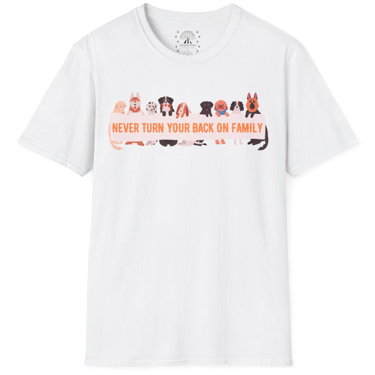 Never Turn Your Back On Family T-Shirt
