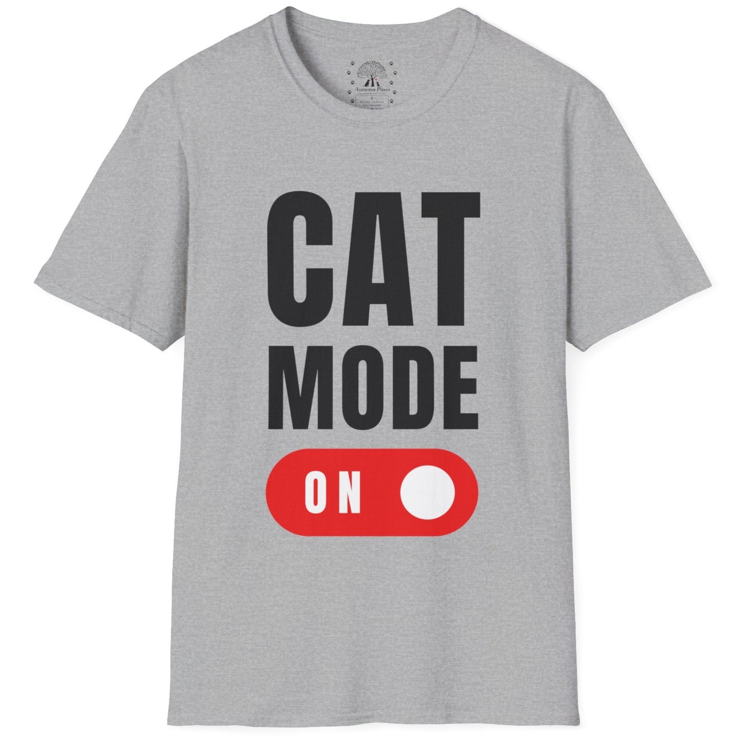 Cat Mode On T-Shirt
