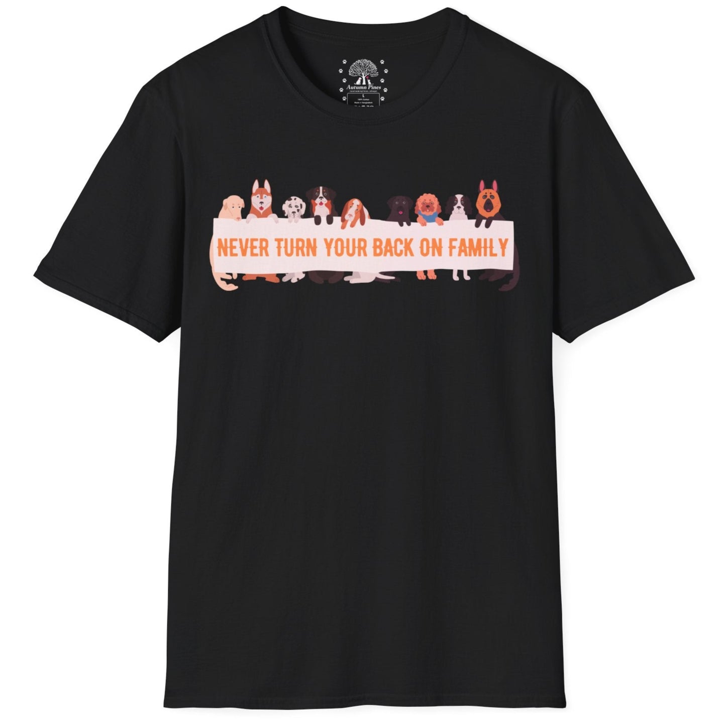 Never Turn Your Back On Family T-Shirt