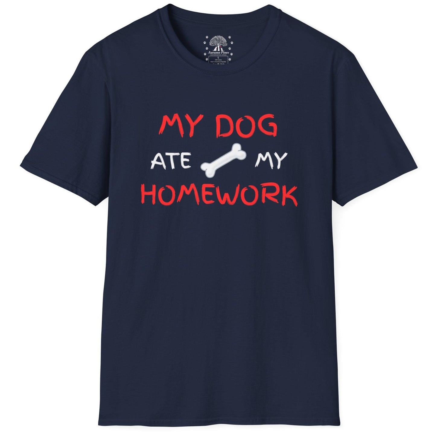 My Dog Ate My Homework T-Shirt