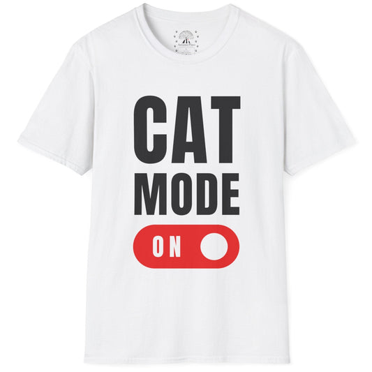 Cat Mode On T-Shirt