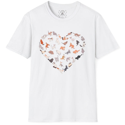 Cat Heart T-Shirt