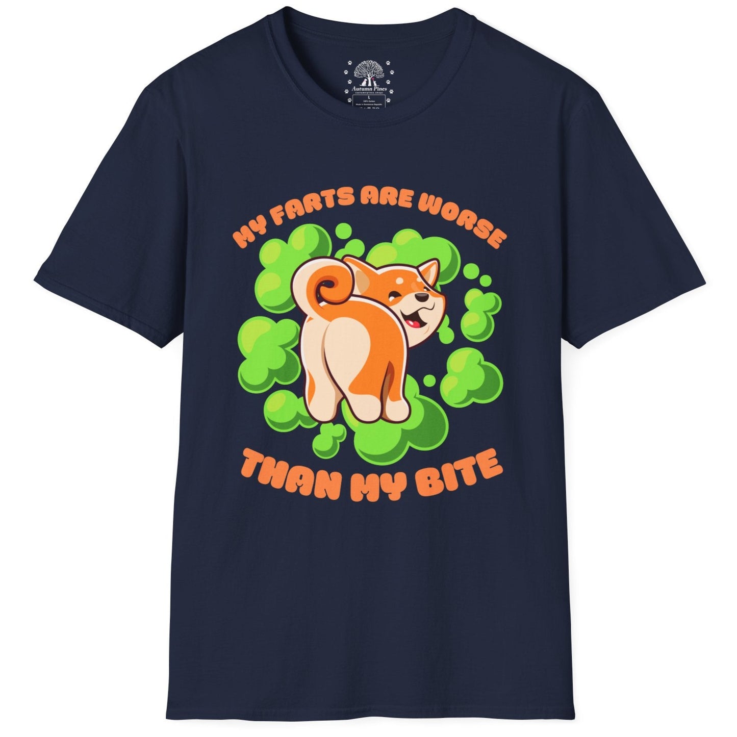 Farts Worst Than My Bite T-Shirt