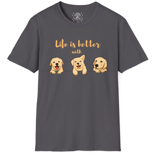 Life's Is Better With Dogs T-Shirt