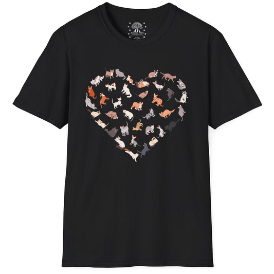 Cat Heart T-Shirt