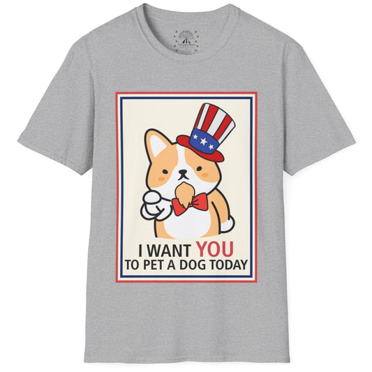 I Want You To Pet A Dog Today T-Shirt