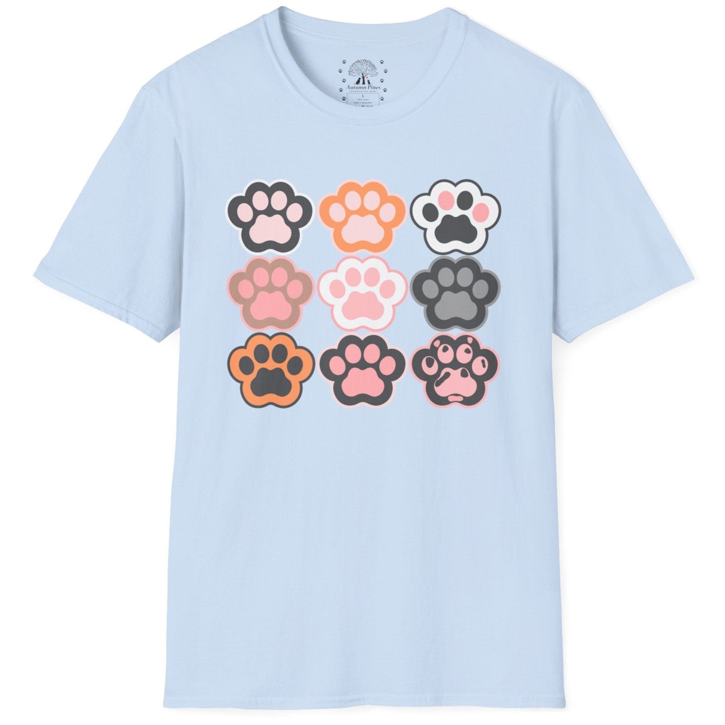 9 Lives (Cat Paws) T-Shirt
