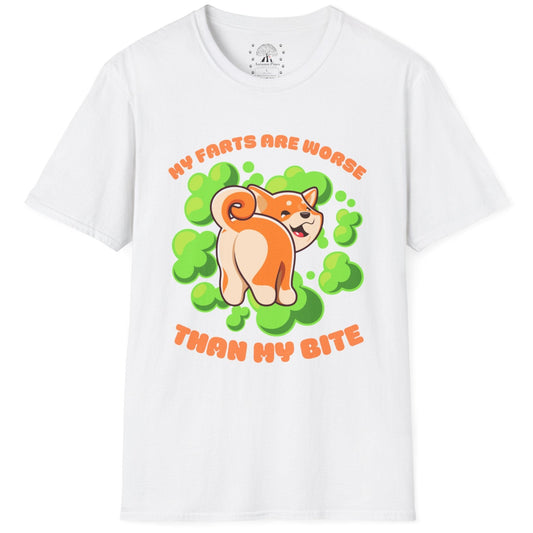 Farts Worst Than My Bite T-Shirt