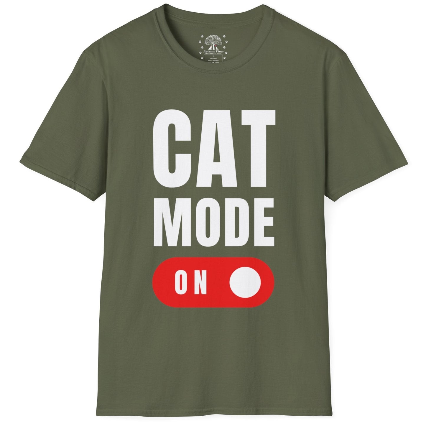 Cat Mode On T-Shirt