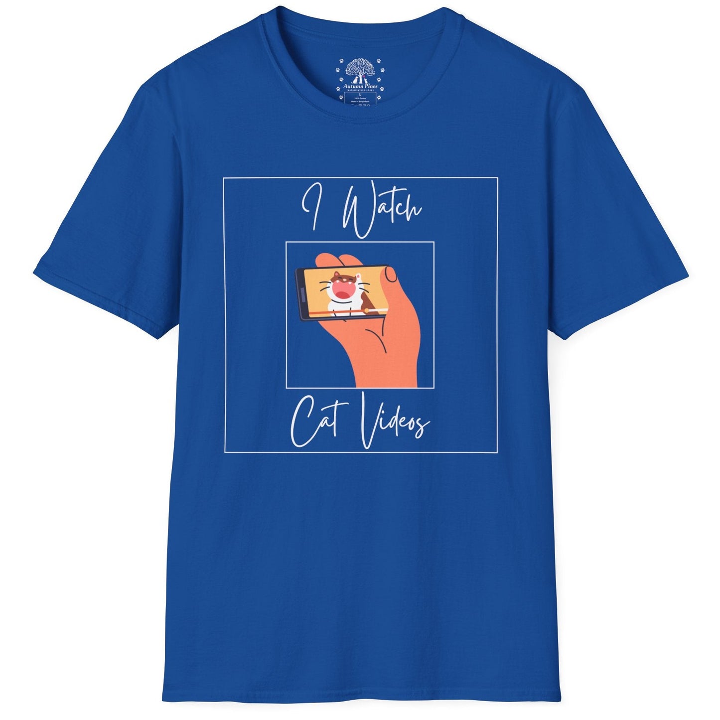 I Watch Cat Videos T-Shirt