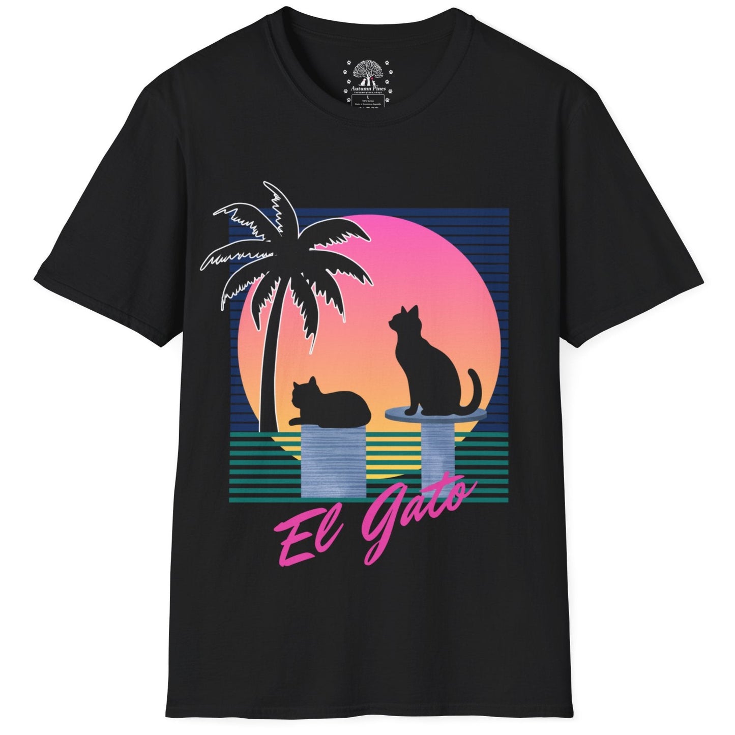 El Gato Retro T-Shirt