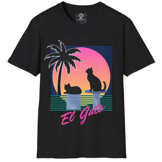 El Gato Retro T-Shirt
