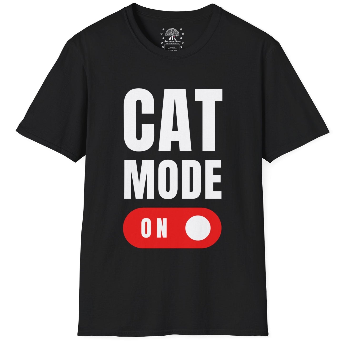 Cat Mode On T-Shirt