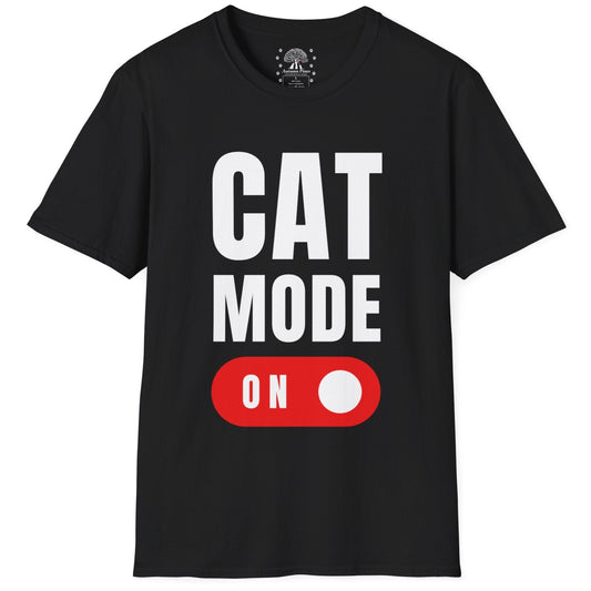 Cat Mode On T-Shirt
