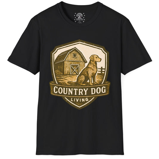 Country Dog Living T-Shirt