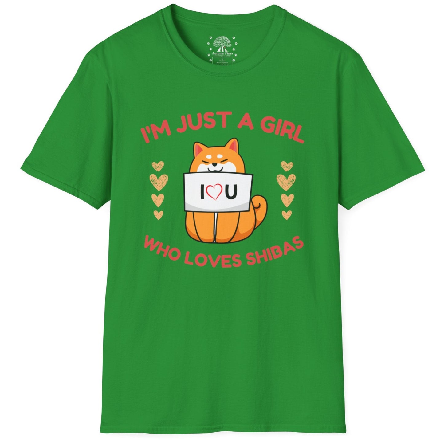 I'm Just A Girl Who Loves Shiba's T-Shirt