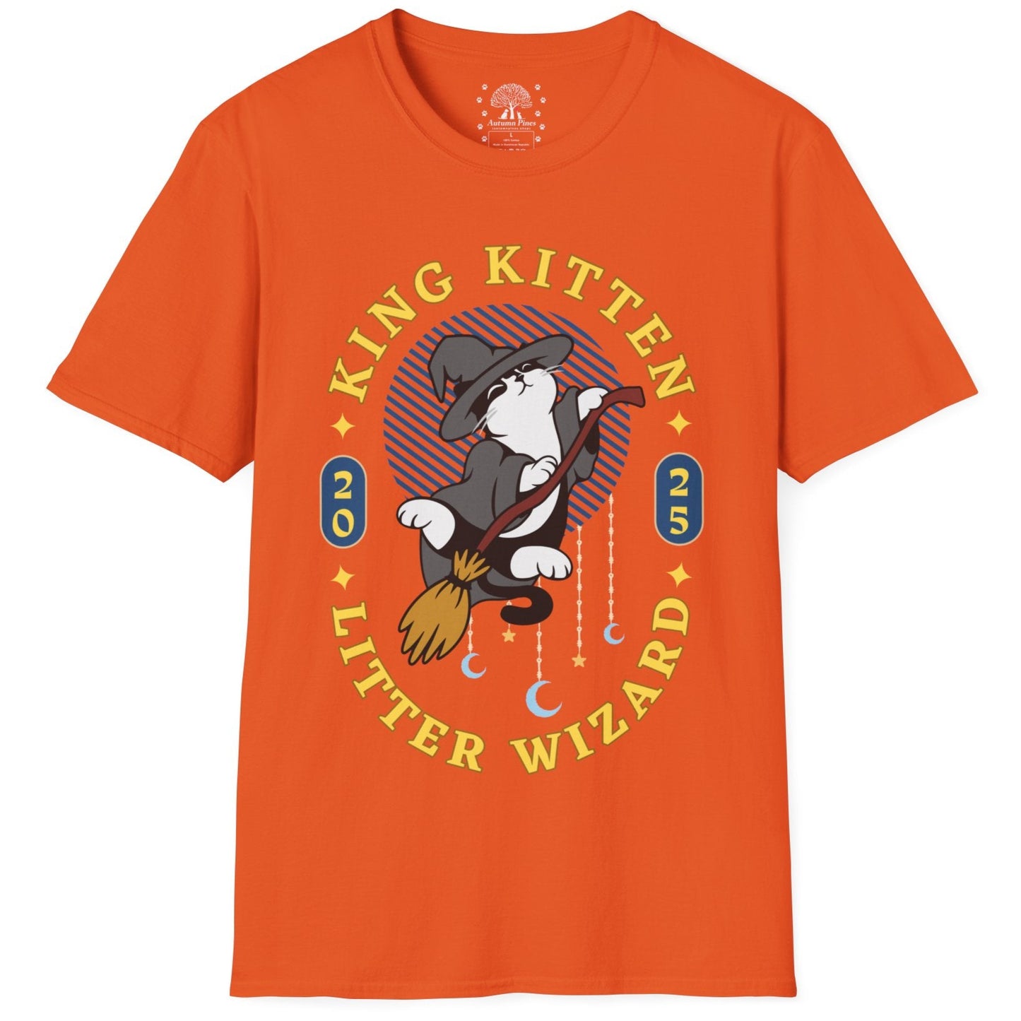 King Kitten Litter Wizard T-Shirt