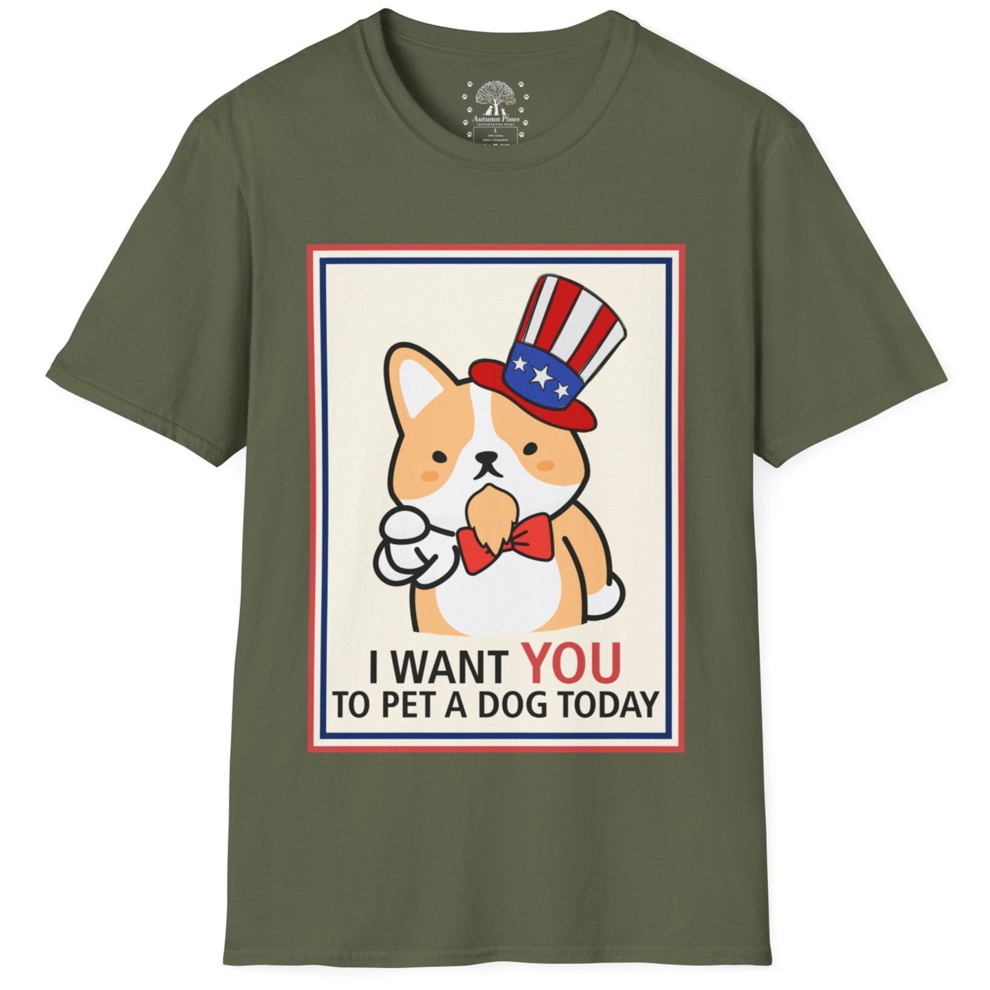 I Want You To Pet A Dog Today T-Shirt