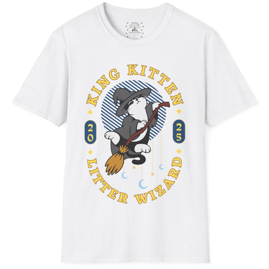 King Kitten Litter Wizard T-Shirt