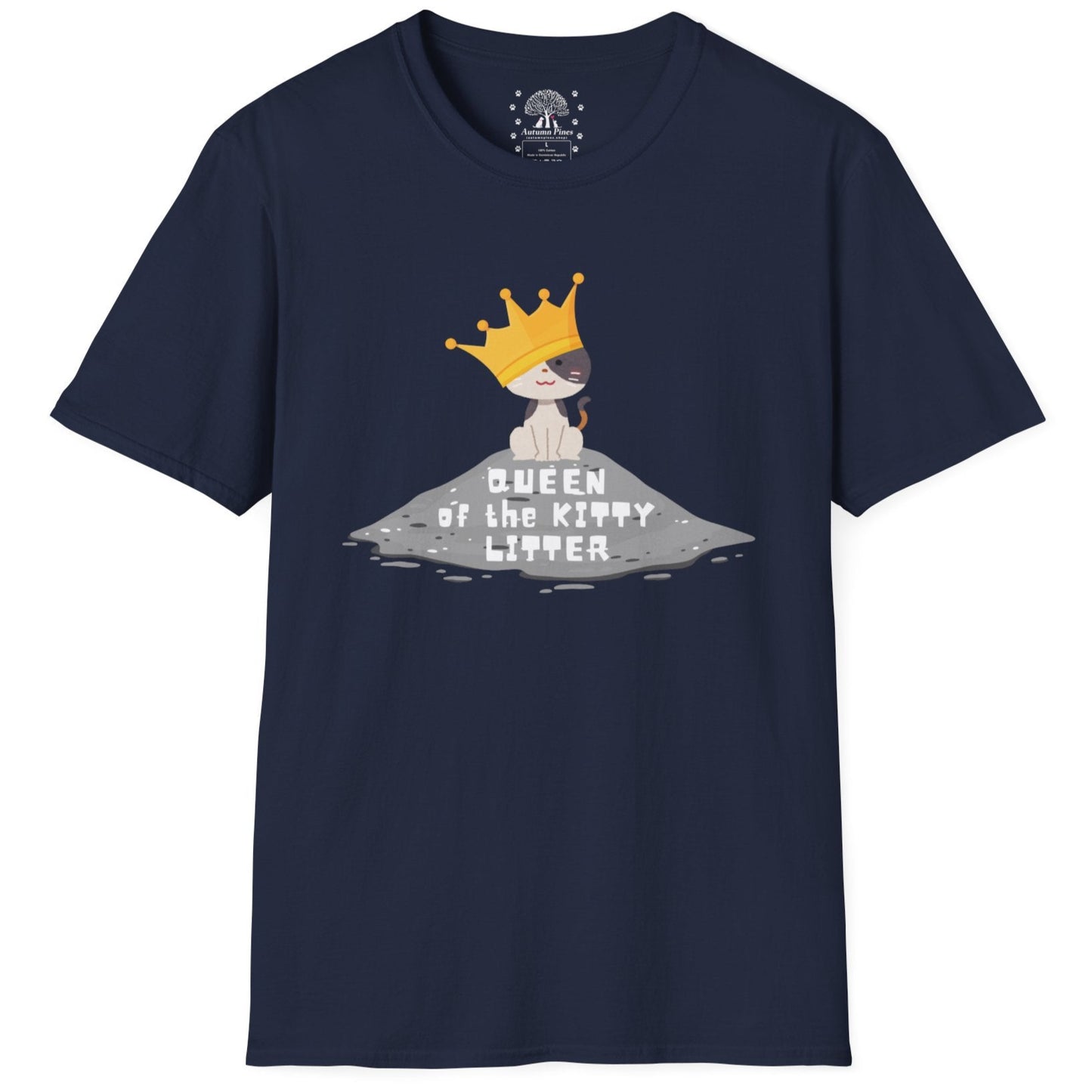 Queen Of The Kitty Litter T-Shirt