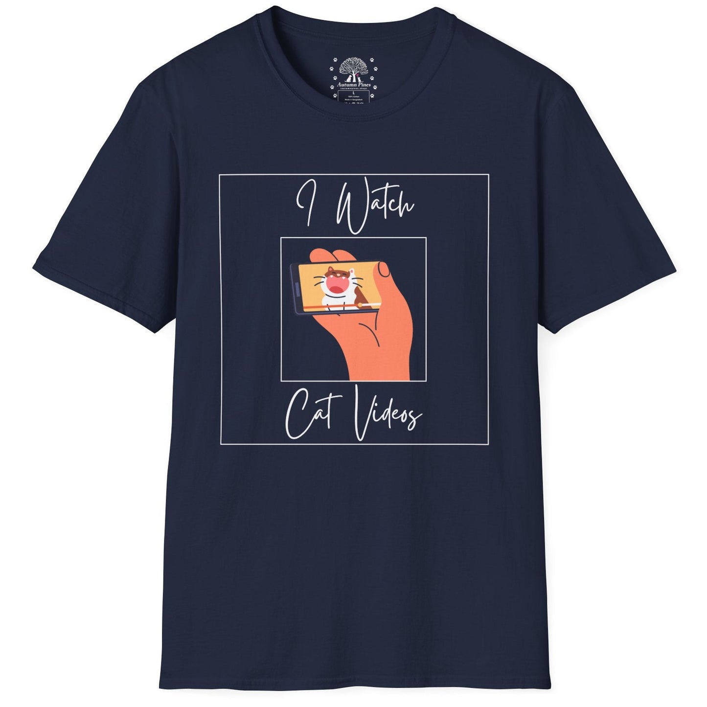 I Watch Cat Videos T-Shirt