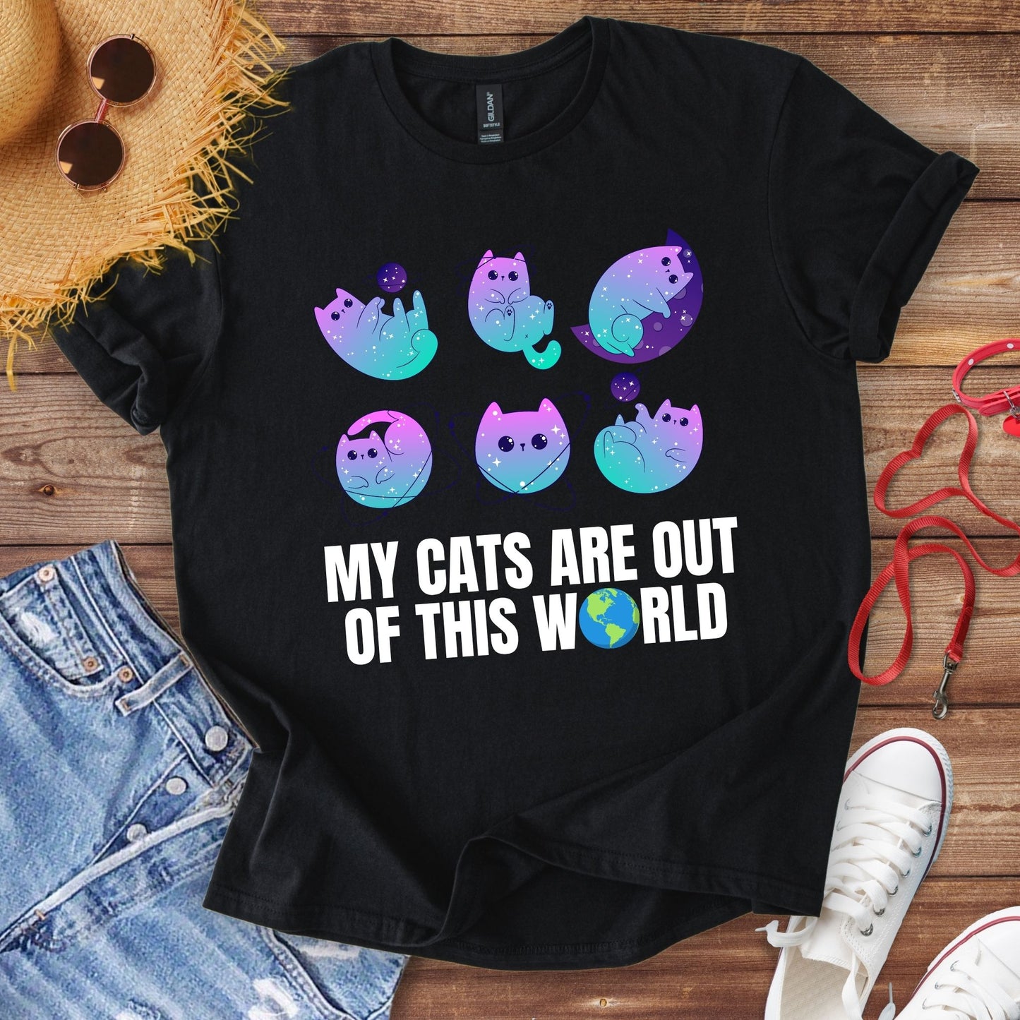 My Cats Are Out Of This World T-Shirt