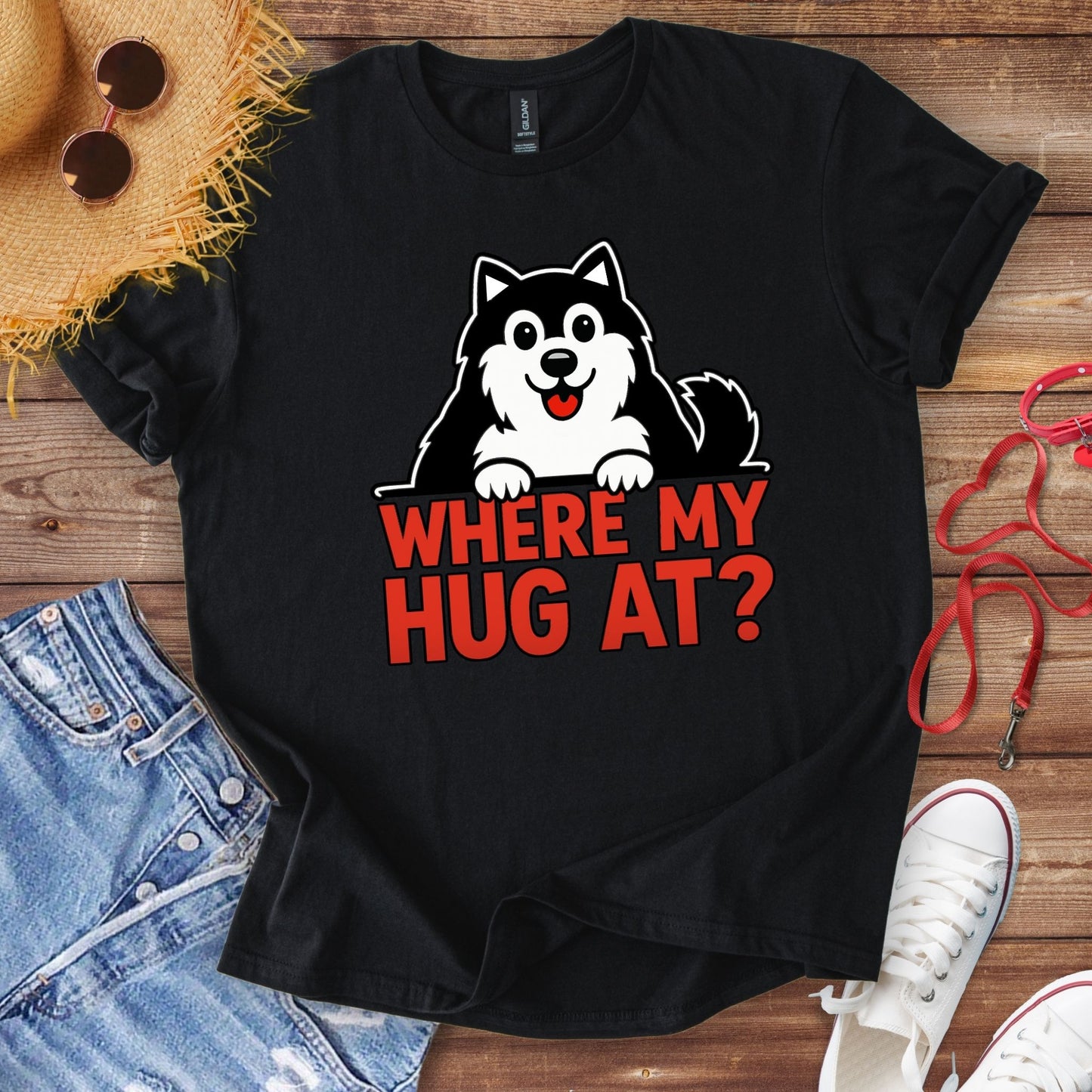 Where My Hug At? T-Shirt